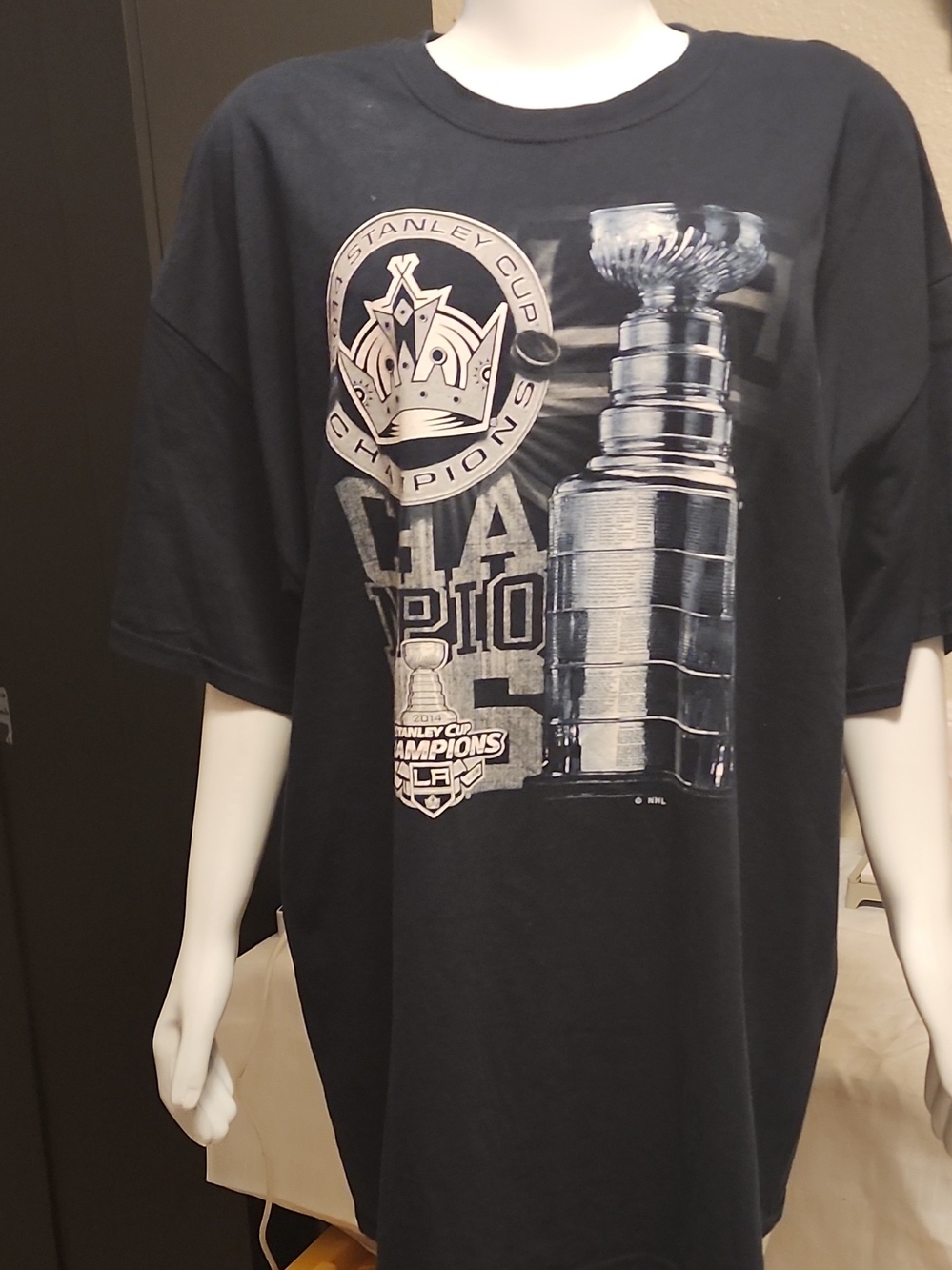 Gildan Black Stanley Cup Champions Graphic Tee